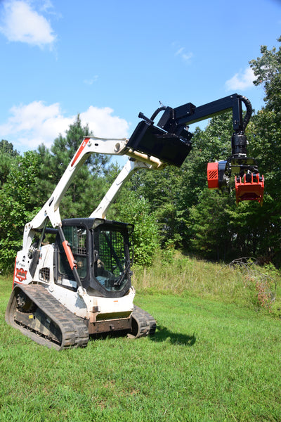Grapple Saw Skidsteer Attachment